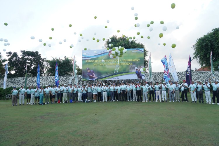 Kodam IX/UDY Gelar Turnamen Golf di New Kuta Golf Pecatu