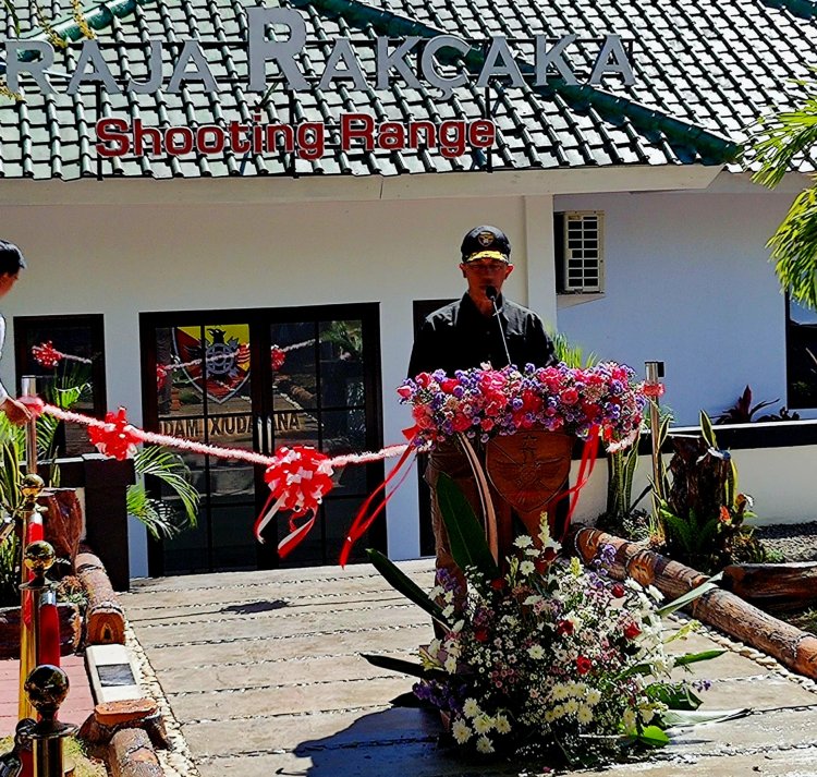 Tepat Di Hari Raya Kemerdekaan RI Ke-79, Pangdam IX/Udayana Resmikan Lapangan Tembak Praja Rakcaka Shooting Range