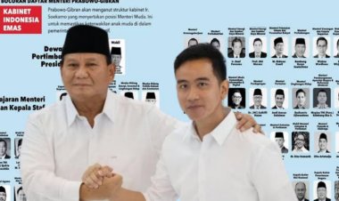 Kabinet Baru Prabowo-Gibran Resmi Diumumkan