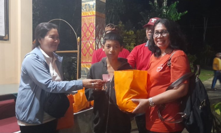 Pelantikan PORPI Bangli, Aksi Sosial dan Donasi Sembako Warnai Peringatan HUT ke-43