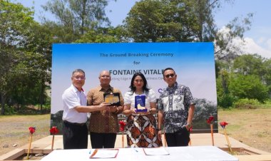 Fontaine Vitale Resmi dibangun di KEK Sanur, Bali  jadi Pusat Medis Dunia