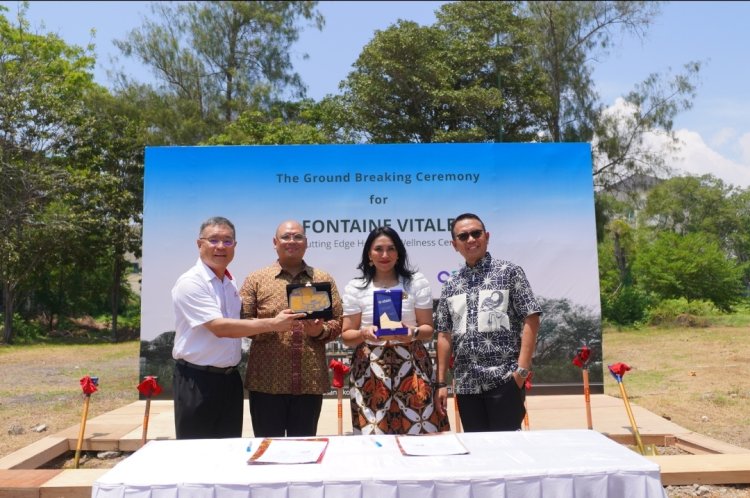 Fontaine Vitale Resmi dibangun di KEK Sanur, Bali  jadi Pusat Medis Dunia