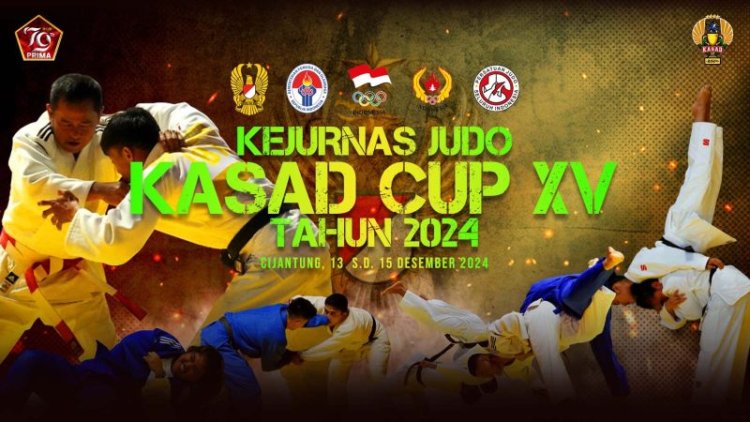 TNI AD Gelar Kejuaraan Nasional Judo Kasad Cup XV Tahun 2024