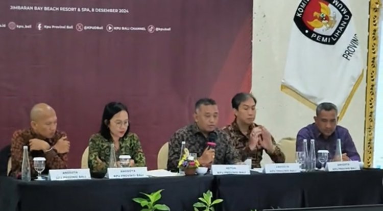 Koster-Giri Resmi Menang Pilkada Bali 2024 dengan Raihan 1,4 Juta Suara