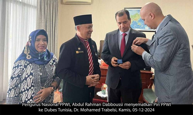 Dr. Mohamed Trabelsi: Kami Siap Bekerjasama dengan PPWI