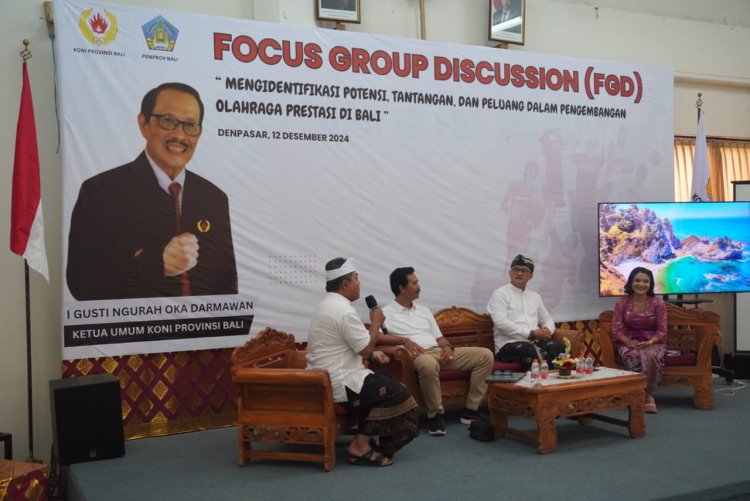 FGD KONI Bali, Strategi Baru Tingkatkan Prestasi Olahraga Pulau Dewata