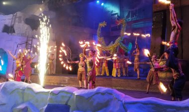 Magisnya Api di Imlek 2025, Trans Studio Theme Park Bali Hadirkan Pertunjukan "Legend of the Solar Eclipse"