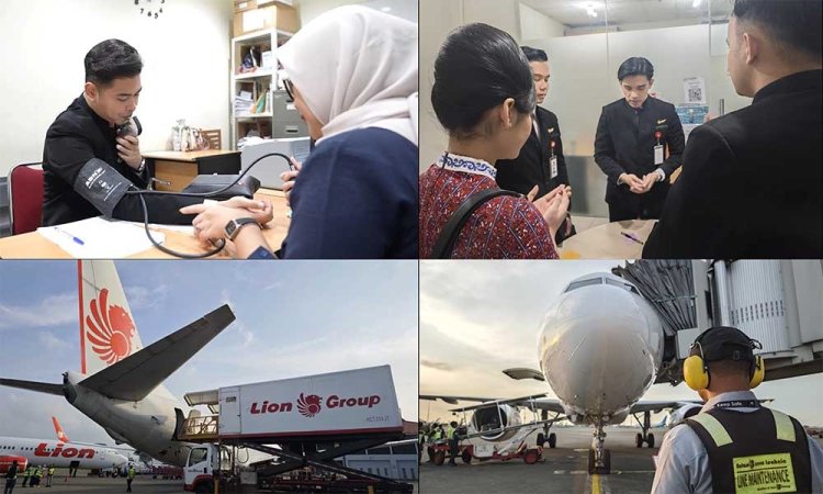 Prioritaskan Keselamatan Penerbangan, Lion Group Terapkan Prosedur Meticulous Pre-Flight Check