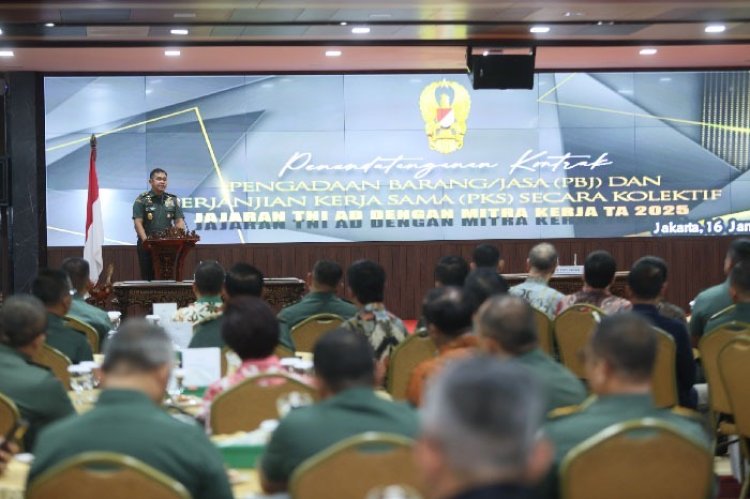 Anggaran TNI AD Tahun 2025 Capai Rp7,98 Triliun untuk Pengadaan Barang dan Jasa