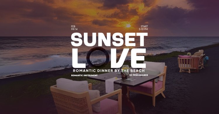 Moonstone Beach Lounge Presents "Sunset Love: Romantic Dinner by The Beach" for Valentine's Day