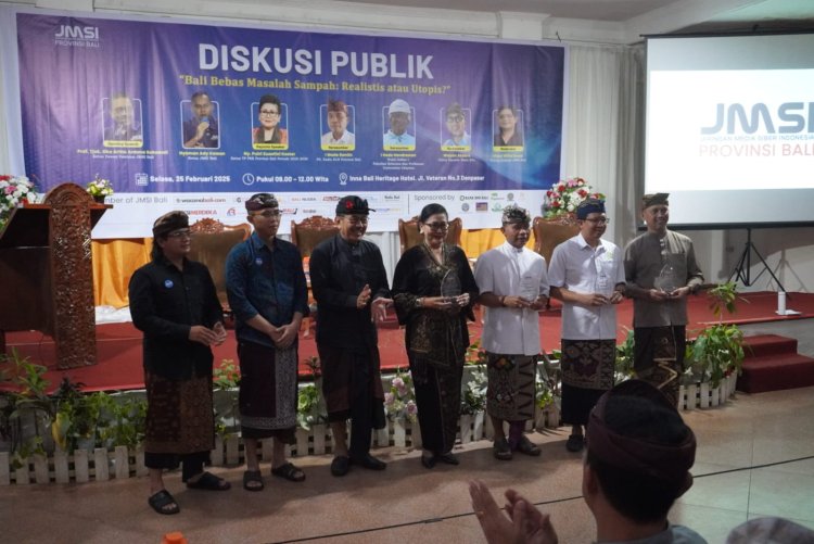 Diskusi Publik JMSI Bali, Tuntaskan Sampah Butuh Aksi Bukan Sekedar Wacana