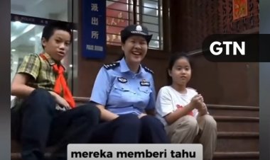 Ramah Anak Kantor Polisi Fujian Tempat Nunggu Jemputan, Bukan di Sini Sayangnya!