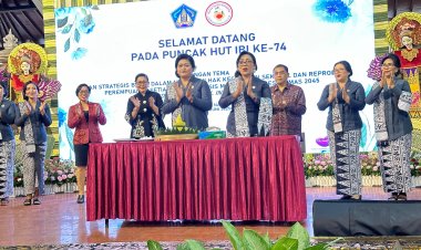 Ny. Putri Suatini Koster HUT IBI Ke-74 dan Hari Bidan Internasional 2025, Momen Penuh Kebersamaan