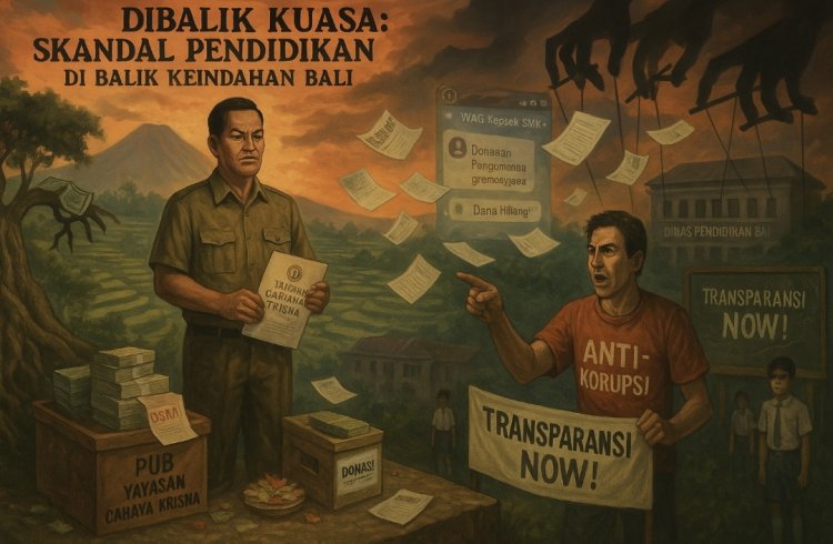 Diduga Beking Kuat! Kabid SMK Bali Masih Aktif, Padahal Terbukti Menyalahgunakan Wewenang