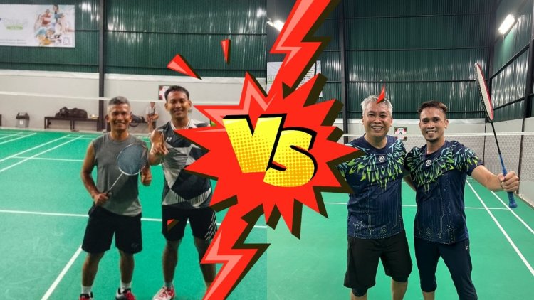 Sugeng/Aji Tepuk Dada Unjuk Kemenangan Final Nanti, Aldi/Darsa Akan Tunjukan Apa Itu Badminton di PB Roberset 79