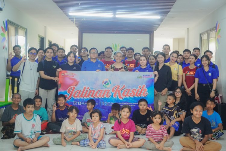 Rayakan Valentine 2026, Monarch Bali Dalung Tebar Kepedulian ke Dua Panti Asuhan