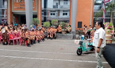 JMSI Bali Edukasi Literasi Media kepada Ratusan Pramuka dalam Galang Saraswati Challenge 2026