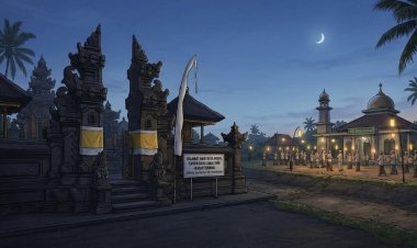 Takbiran dan Nyepi Berdampingan, Bali Kembali Tunjukkan Wajah Toleransi Indonesia