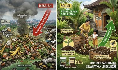 Saat Sampah Organik Membebani TPA, Solusi Justru Dimulai dari Rumah