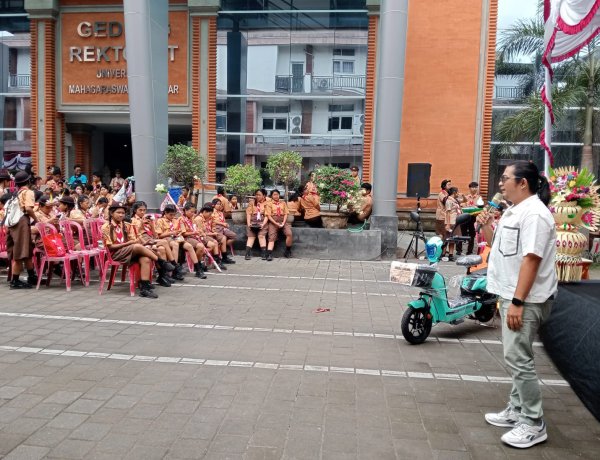 JMSI Bali Edukasi Literasi Media kepada Ratusan Pramuka dalam Galang Saraswati Challenge 2026