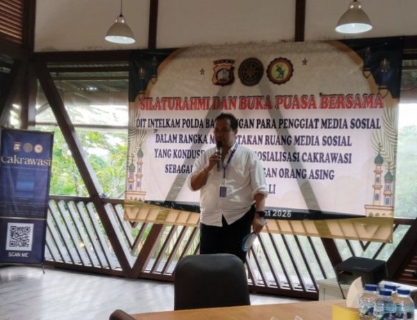 Ditintelkam Polda Bali Kenalkan Cakrawasi, Inovasi Pengawasan WNA Berbasis Teknologi Siber