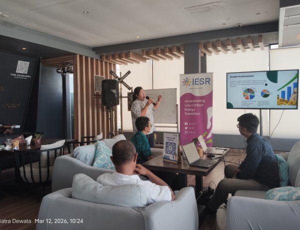 Bali Menuju Energi Bersih 2045, IESR Ajak Jurnalis Bahas Ketahanan Listrik Berbasis Energi Terbarukan