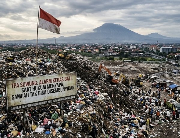 “TPA Suwung dan Alarm Keras Lingkungan Bali! Saat Hukum Menyapa, Sampah Tak Lagi Bisa Disembunyikan”