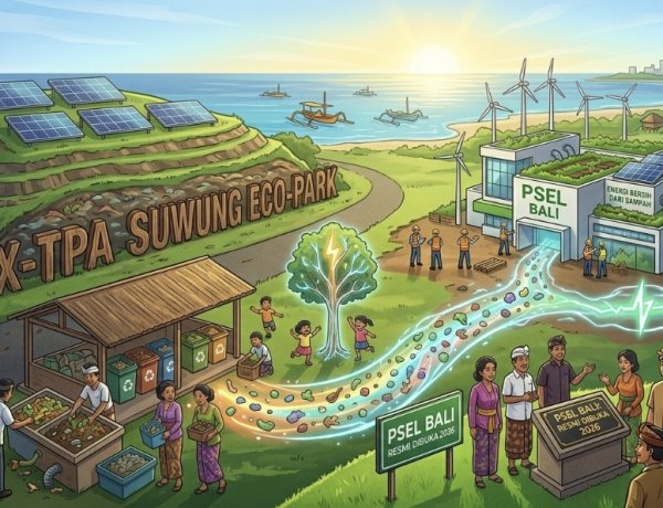 Bali Setop TPA Suwung 2026, Beralih ke Pengolahan Sampah Berbasis Energi