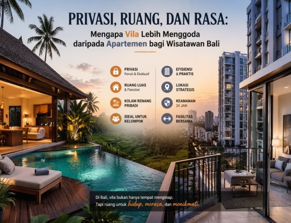 Vila Kian Unggul di Bali, Privasi dan Pengalaman Jadi Daya Tarik Utama Wisatawan