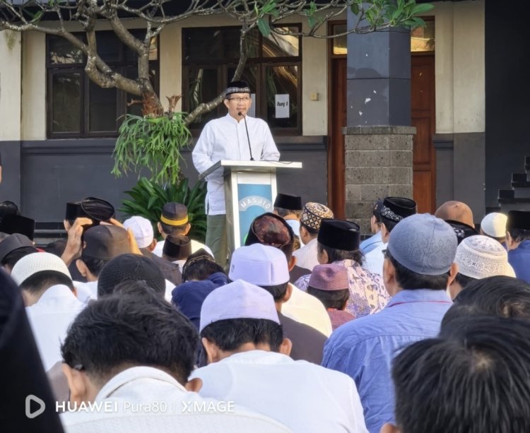 Ribuan Jemaah Padati Chandra Asri Gianyar, Idul Adha Jadi Momentum Perkuat Kepedulian Sosial