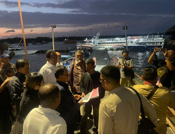 Komisi XII DPR RI Tinjau FSRU Bali, Serangan Minta Radius LNG Digeser