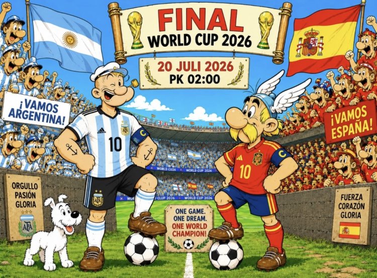 Drama Atlanta: Gol Messi-Lautaro di Detik-Detik Akhir Kirim Argentina ke Final Hadapi Spanyol!