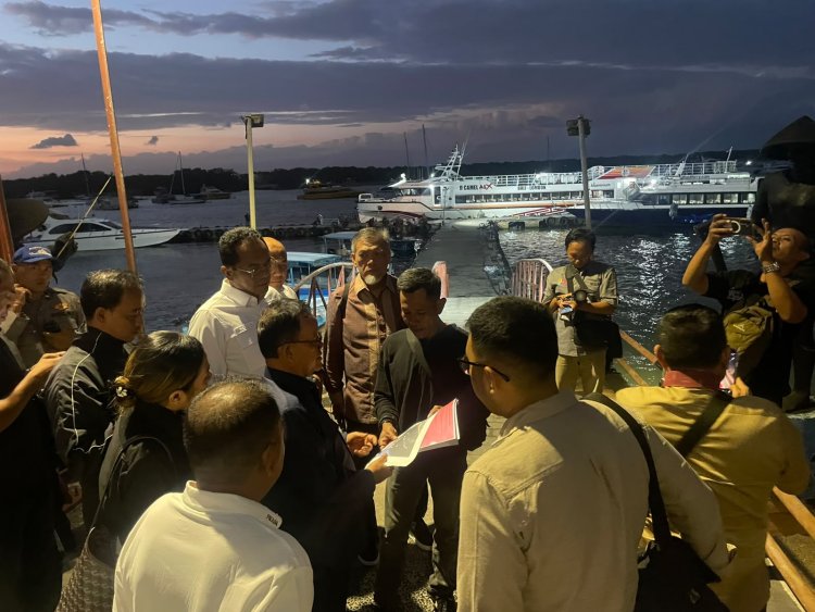 Komisi XII DPR RI Tinjau FSRU Bali, Serangan Minta Radius LNG Digeser