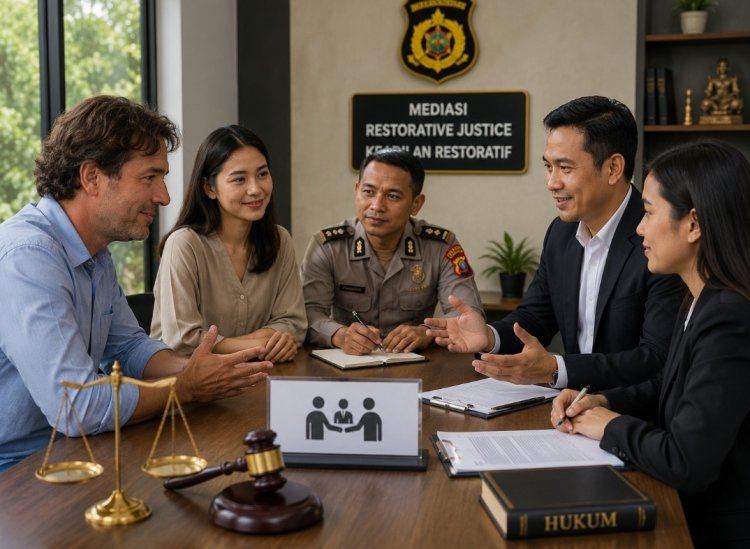 Kemampuan bahasa Inggris, Mediasi WNA-WNI di Denpasar Selatan Berakhir Damai