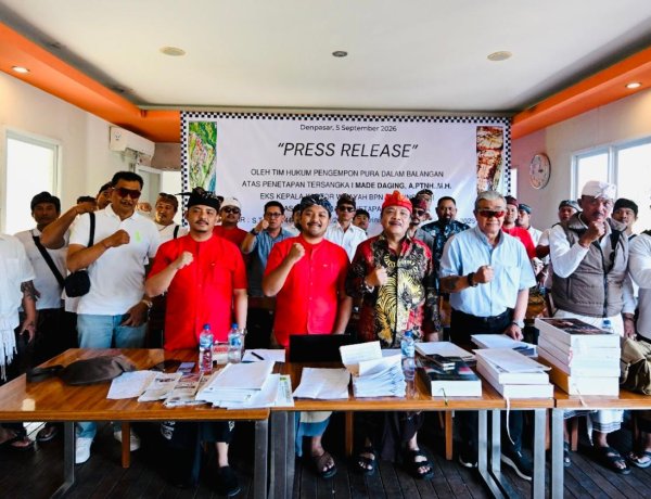 Kasus Surat Palsu Pura Dalam Balangan, Eks Kakanwil BPN Bali I Made Daging Jadi Tersangka