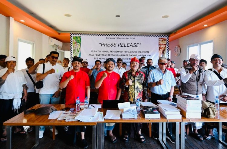Kasus Surat Palsu Pura Dalam Balangan, Eks Kakanwil BPN Bali I Made Daging Jadi Tersangka