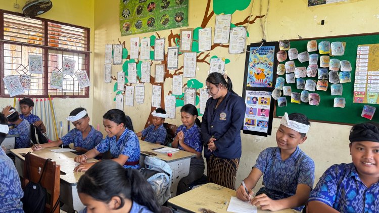 BTID dan Unud Buka Magang Mengajar, 11 Mahasiswa Perkuat Pendidikan SDN Serangan