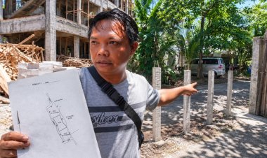 Pembangunan 75% Terhenti! Akses Jalan di Gianyar Ditutup, Pemilik Tanah Diminta Rp1,5 Miliar