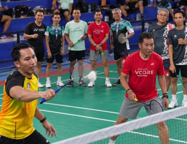 Wakapolda Bali Made Astawa Juara Home Tournament Bulutangkis, Perkuat Kedekatan Polisi dan Rakyat