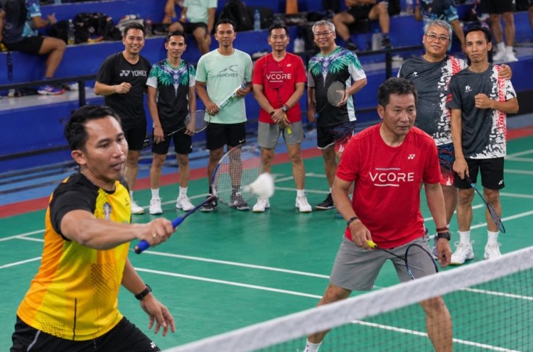 Wakapolda Bali Made Astawa Juara Home Tournament Bulutangkis, Perkuat Kedekatan Polisi dan Rakyat