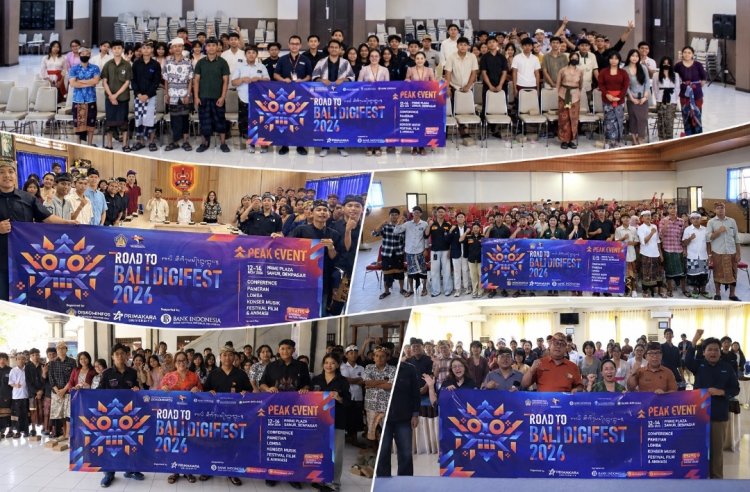 BALIDIGIFEST 2026 Asah Kreativitas Digital Pelajar di Lima Sekolah Bali